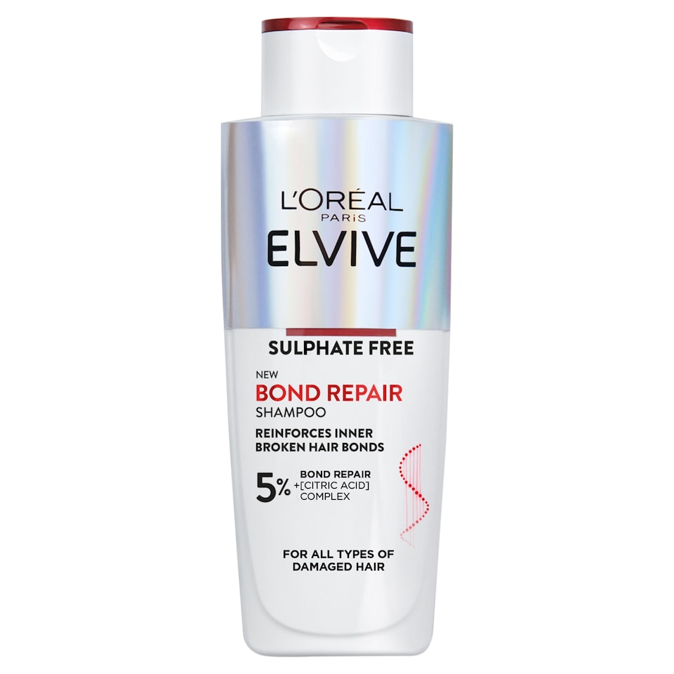 image 1 of L'oreal Elvive Bond Repair Shampoo 200ml