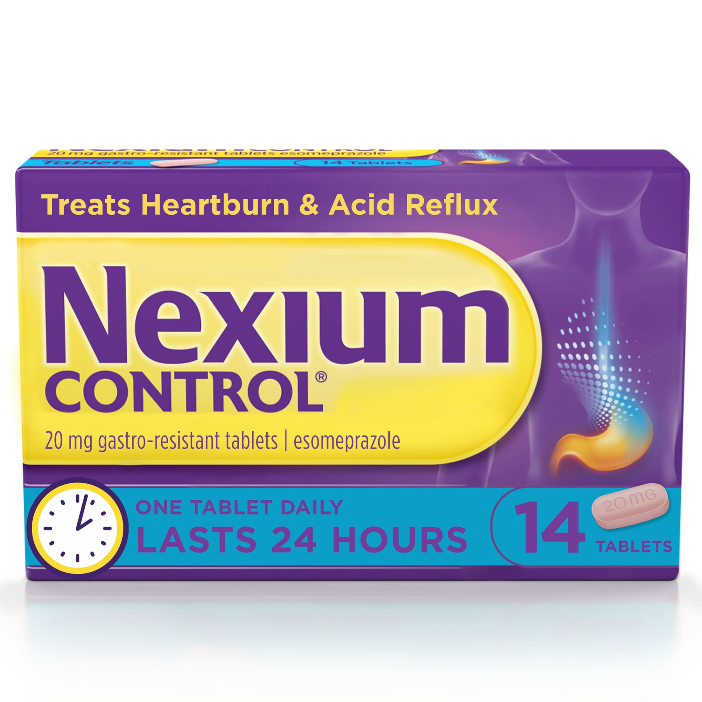 Nexium Control Heartburn & Indigestion Tablets 14s