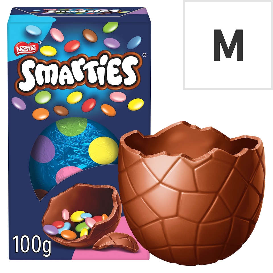 image 1 of Smarties Milk Chocolate Egg 100g