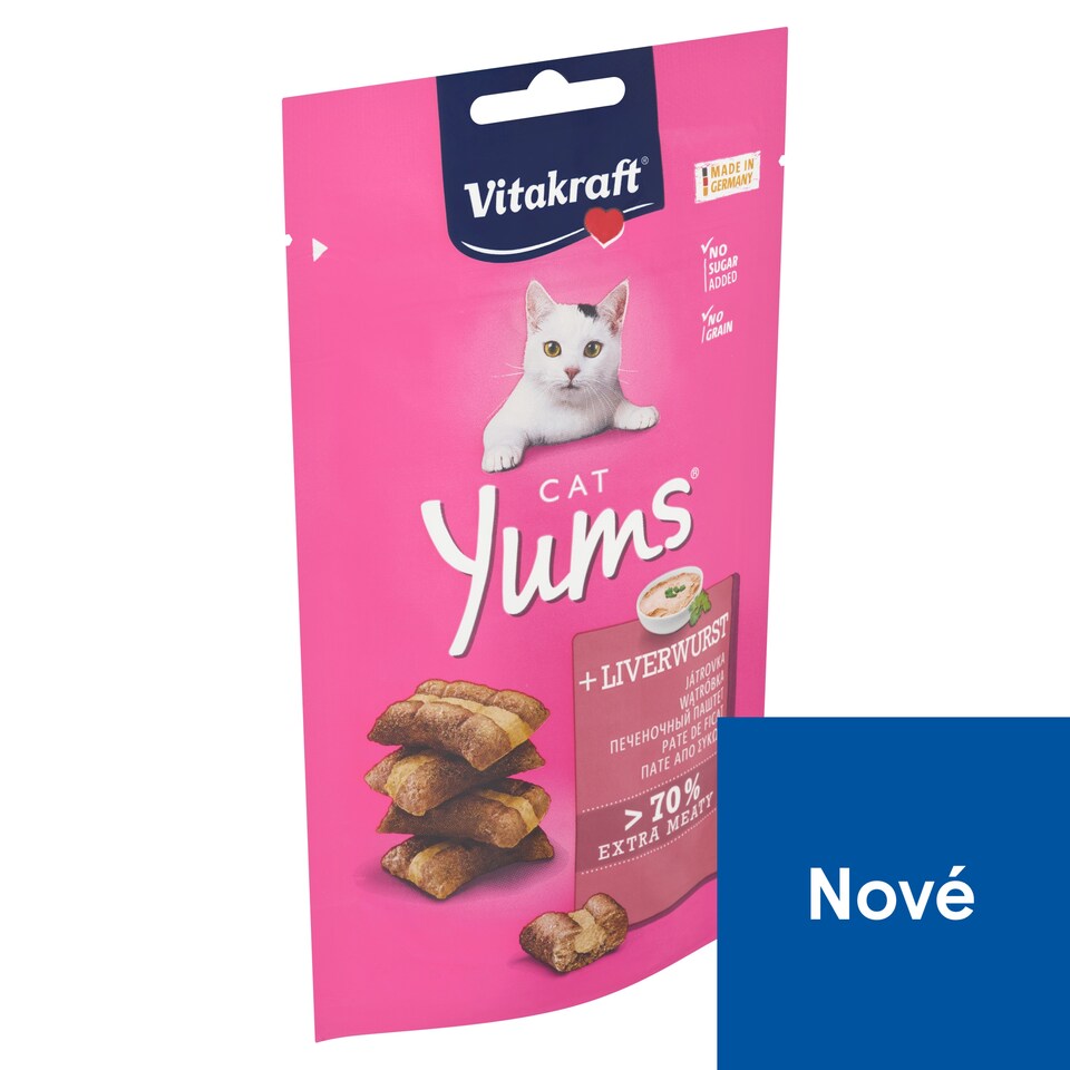 Vitakraft Cat Yums + játrovka 40g