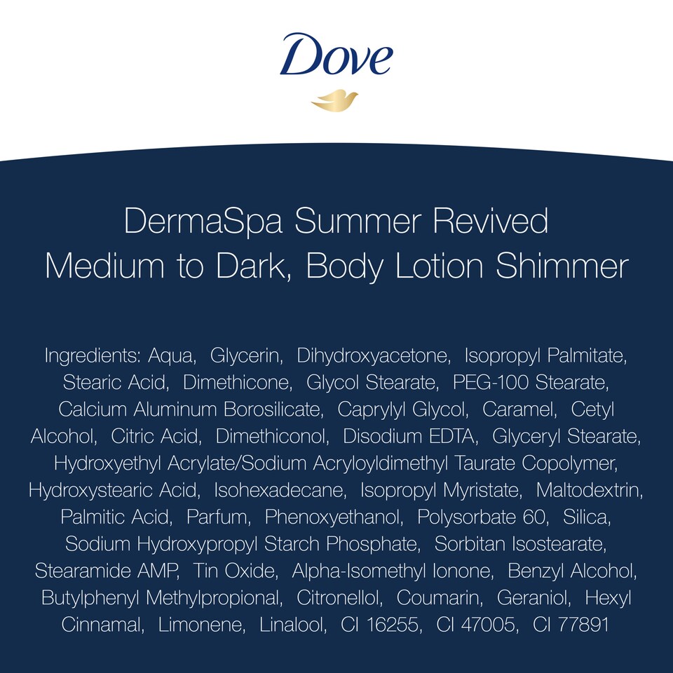 image 1 of Dove Lotion Summer Revive Shimmer 200Ml