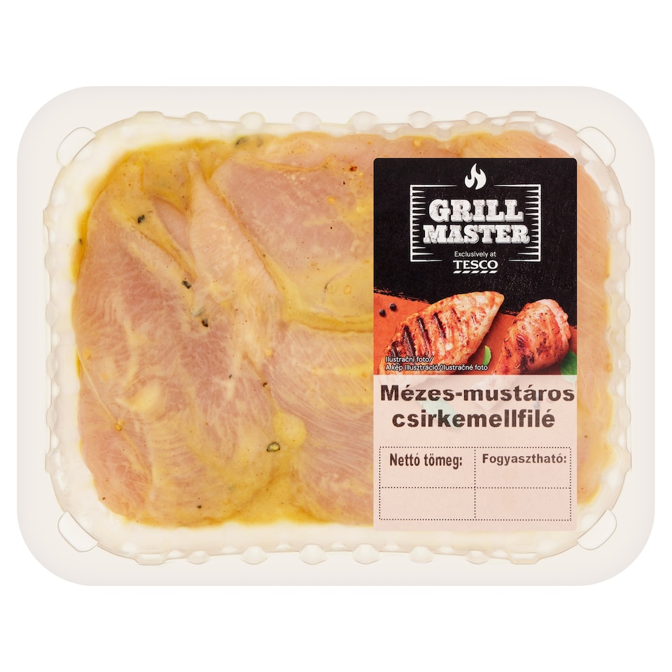 Grill Master mézes-mustáros csirkemellfilé 500 g