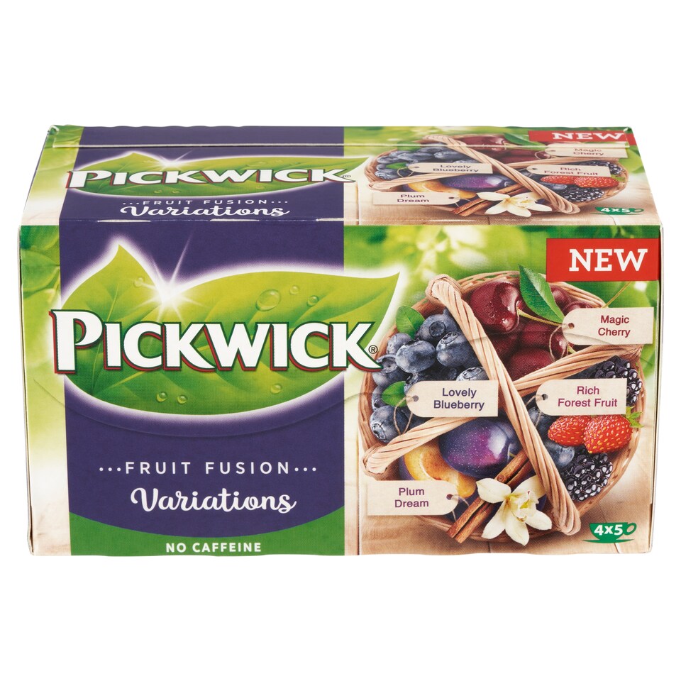 obrázok 1 z Pickwick Fruit Fusion Variations výber ovocnobylinných čajov 20 ks 38,75 g