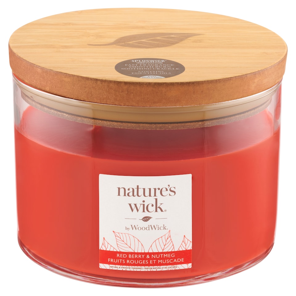 Obrázek 1 pro produkt Nature's Wick Red Berry & Nutmeg Fruits Rouges Et Muscade 433,2g
