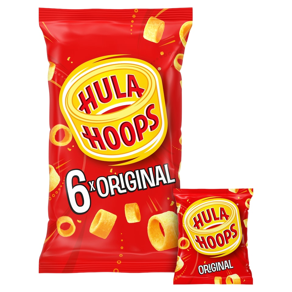 image 1 of Hula Hoops Original Multipack Crisps 6x24g