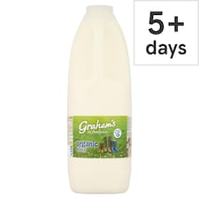 Grahams Organic Whole Milk 2 Litre (L)
