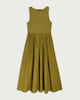 image 4 of F&F Sleeveless Midi Dress in Olive