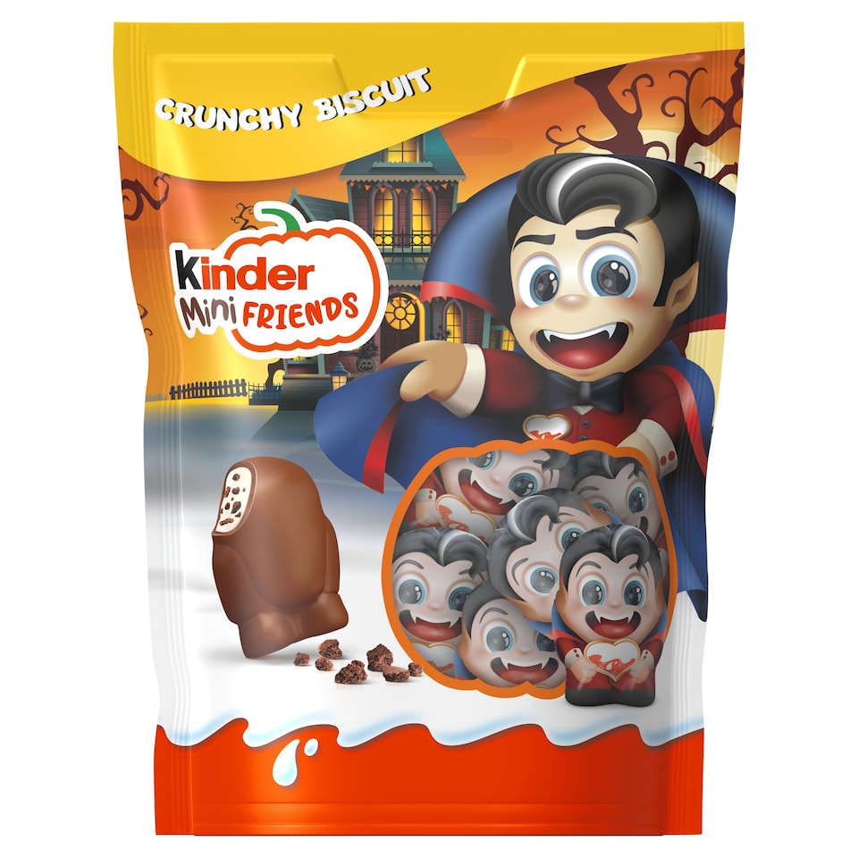 Kinder Mini Friends Filled with Fine Milk Chocolate with Milk Filling 122 g