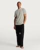 image 1 of F&F Cotton Rich Stripe Print Pyjamas in Stone