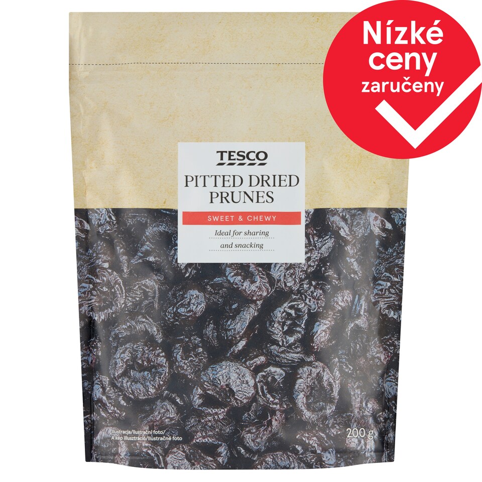 Tesco Pitted Dried Prunes 200g