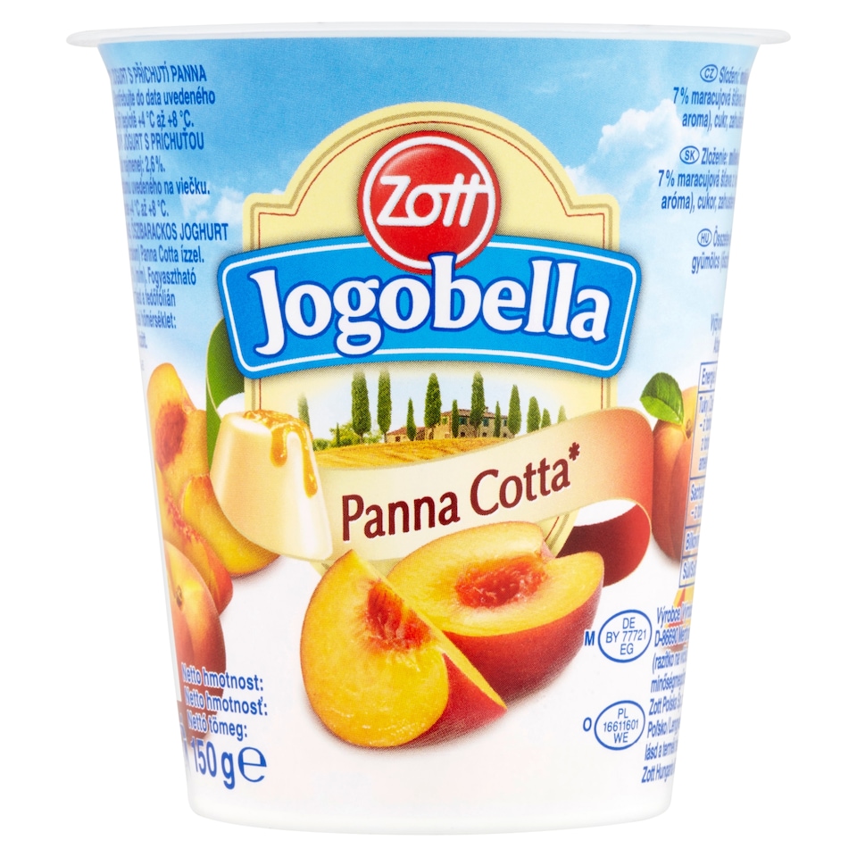 obrázok 1 z Zott Jogobella Panna Cotta jogurt 150 g