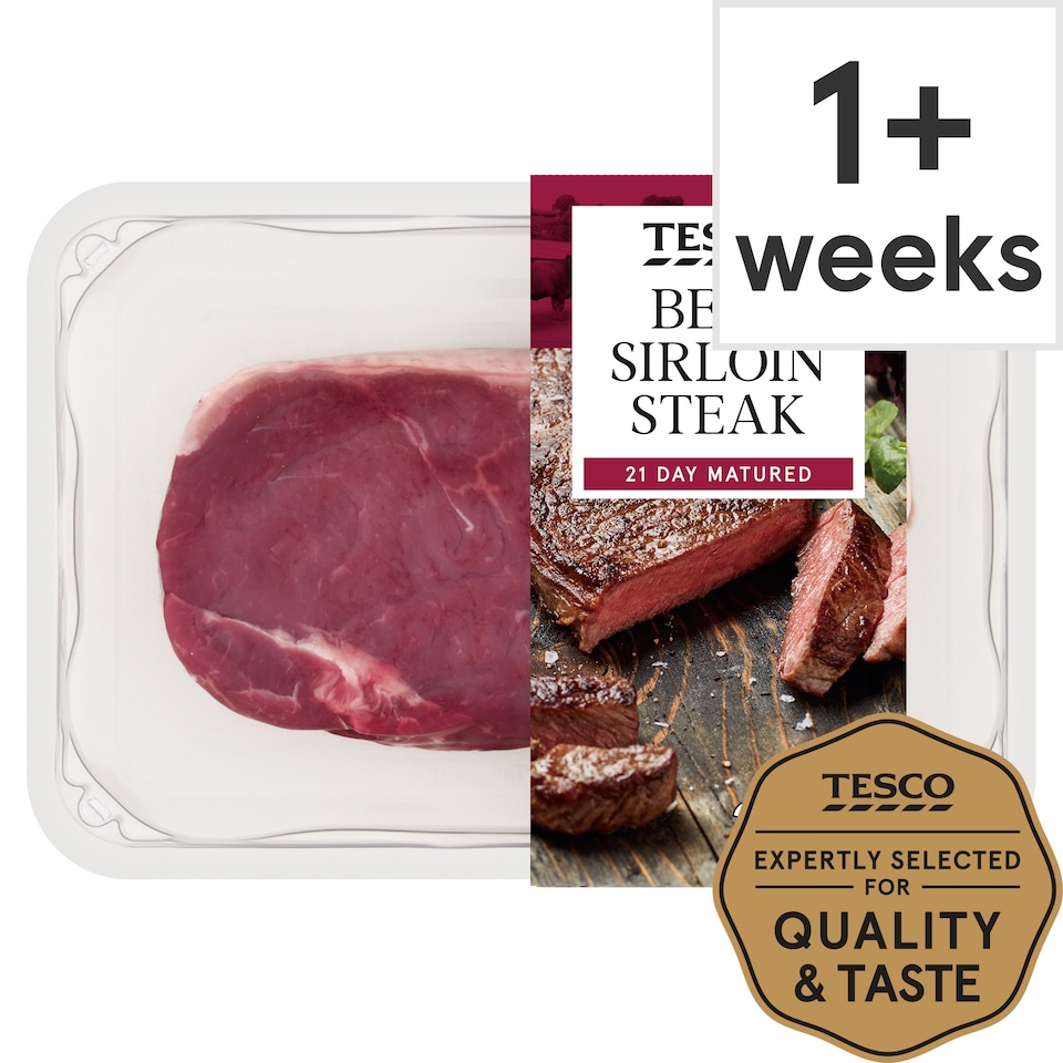 Tesco Sirloin Steak 227G