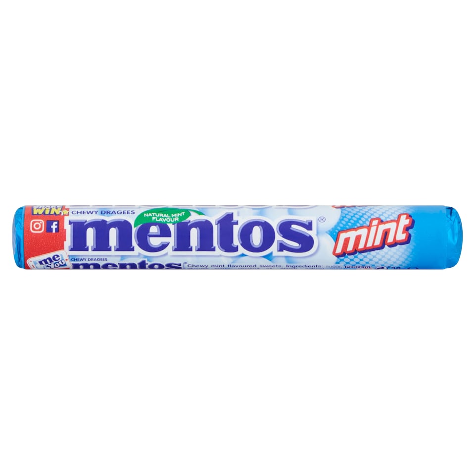 image 1 of Mentos Mint Roll 38G
