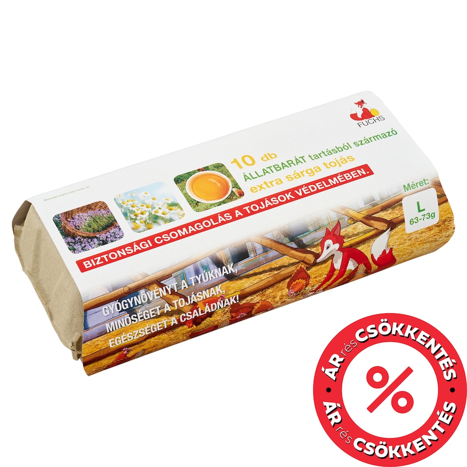 Fuchs Extra Yellow Eggs L 10 pcs