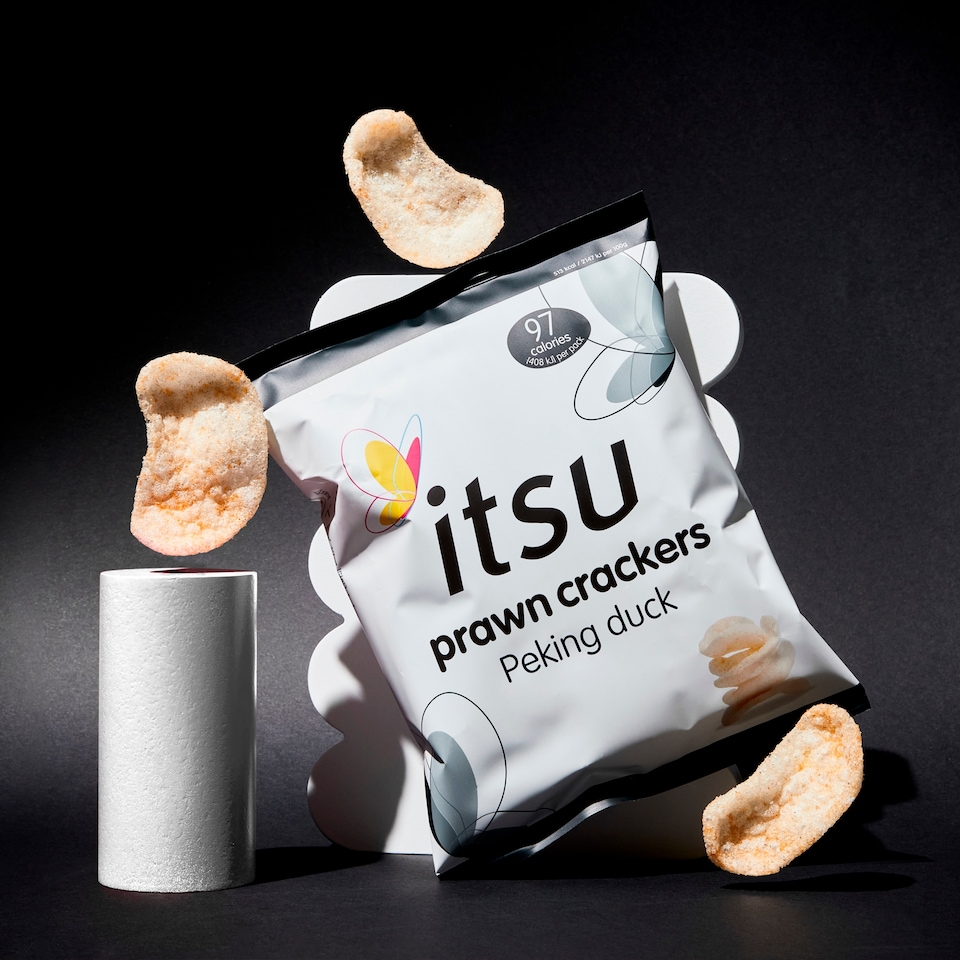image 1 of Itsu Prawn Crackers Peking Duck 19G