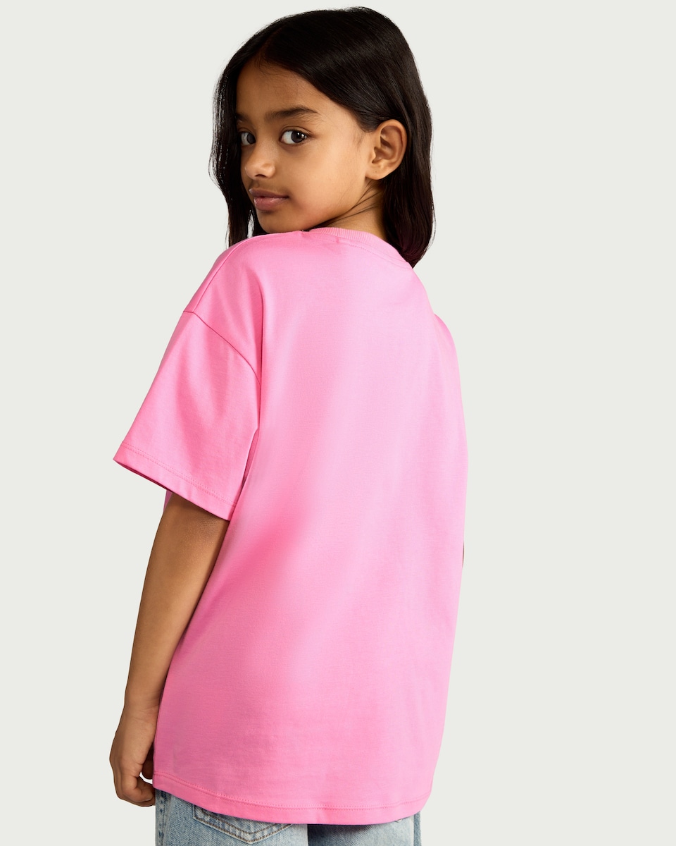 image 1 of K-Pop Demon Hunters Pure Cotton T-Shirt in Pink