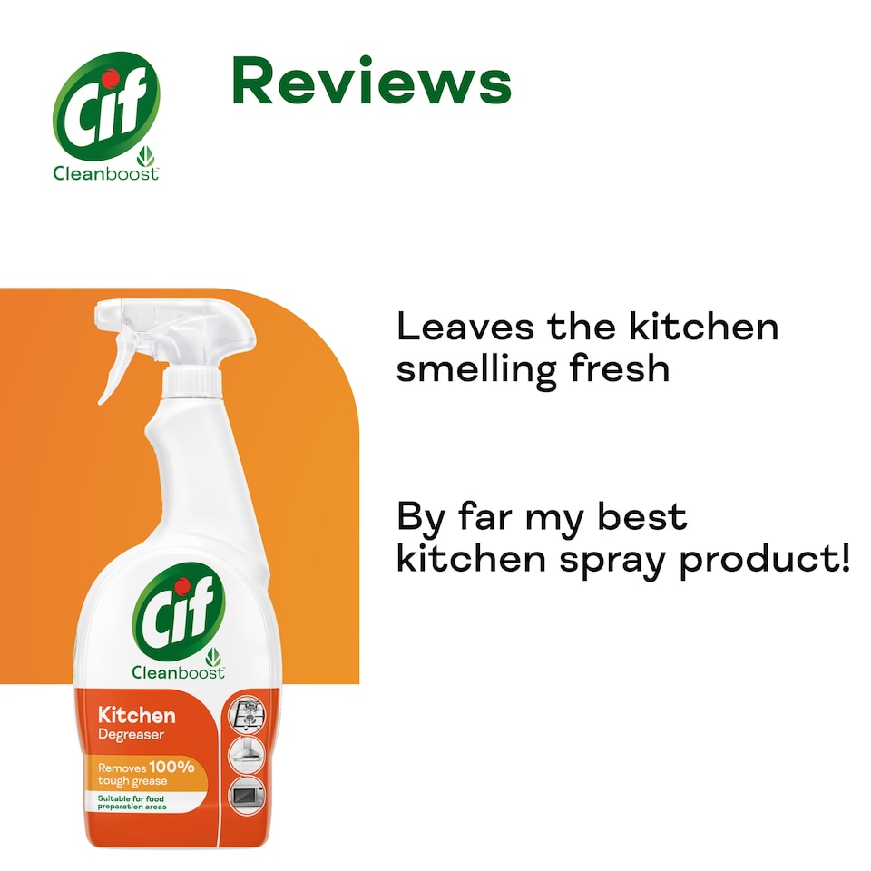 image 1 of Cif Power & Shine Kitchen Cleaner Spray 700Ml