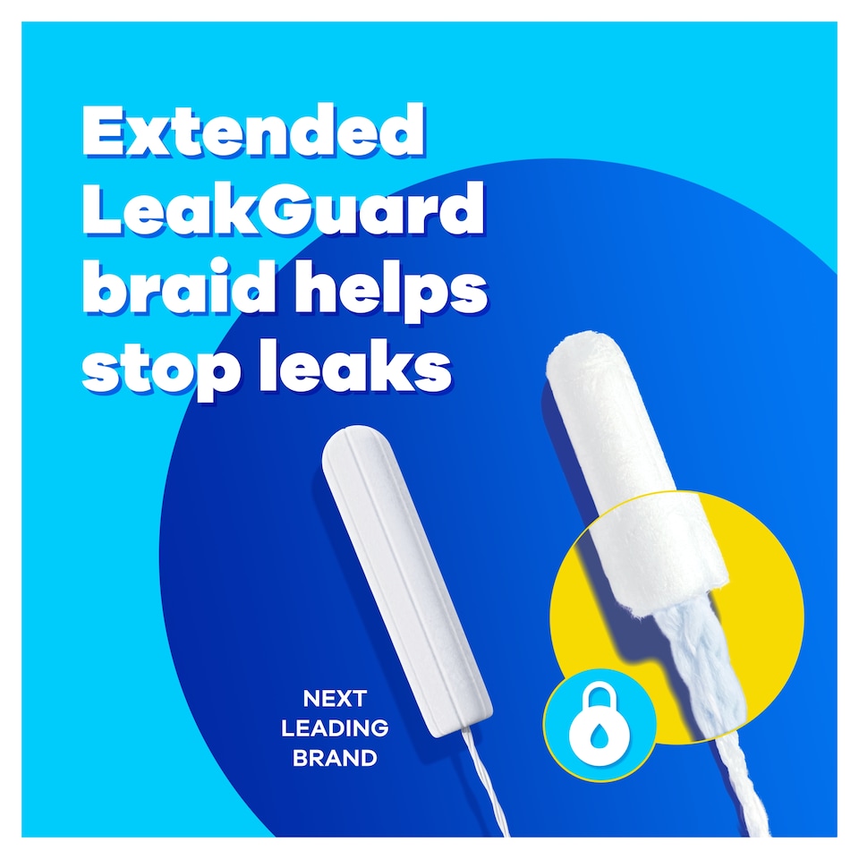 image 1 of Tampax Compak Pearl Tampons Super Plus 20CT