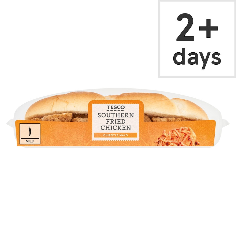 Tesco Southern Fried Chicken Sub - Chipotle Mayo
