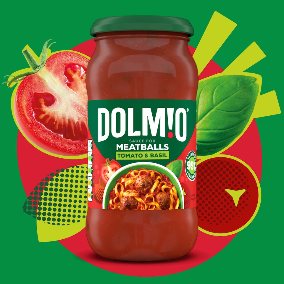 image 1 of Dolmio Meatballs Tomato & Basil Sauce 450g