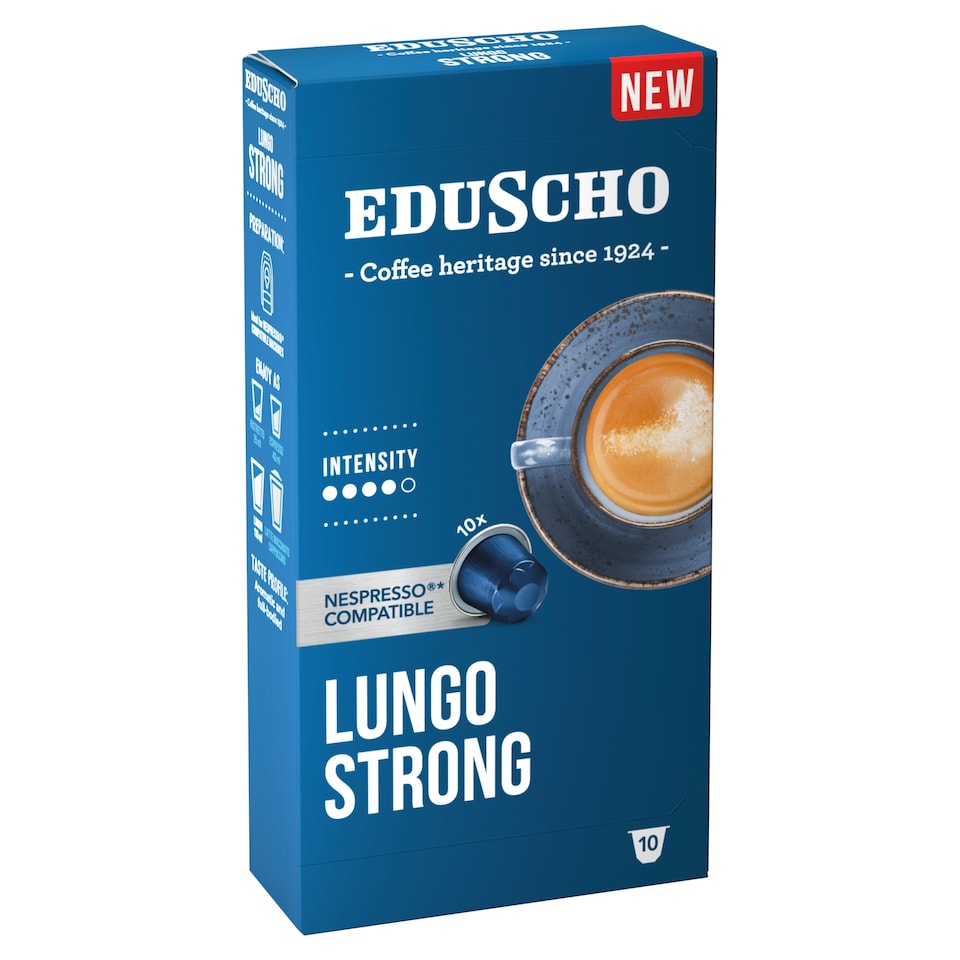 Eduscho Lungo Strong kávékapszula 10 db 48 g
