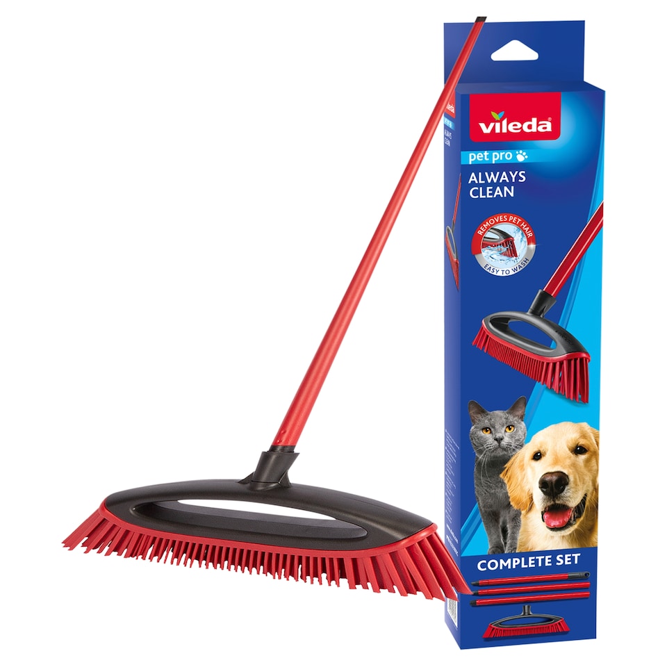 image 1 of Vileda PetPro Always Clean Broom