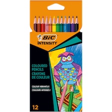 BIC Intensity Colouring Pencils 12 Pack