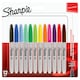 image 1 of Sharpie Permanent Markers, Fine Point, Assorted, 12 Count