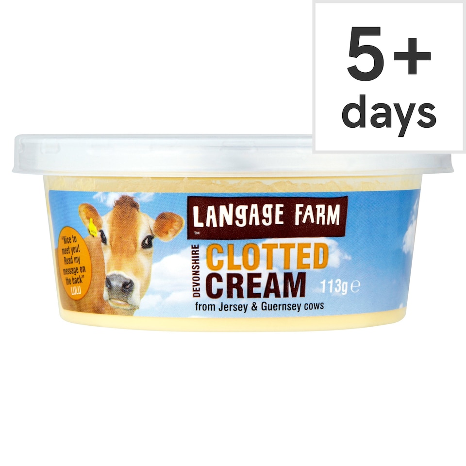 Langage Farm Devonshire Farmhouse Clotted Cream 113G (L)