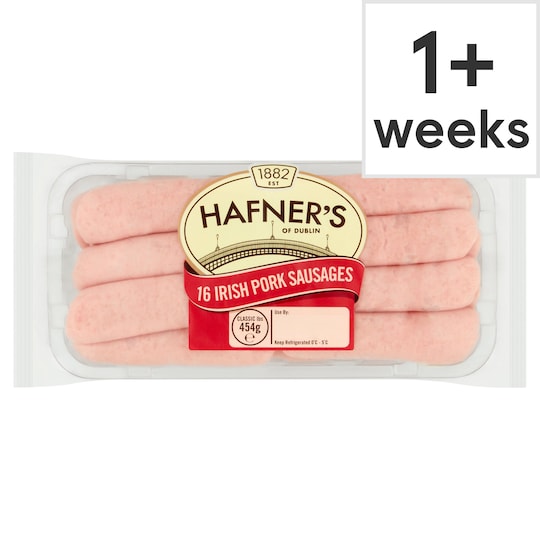 Hafner's Pork Sausages 454G Tesco Groceries
