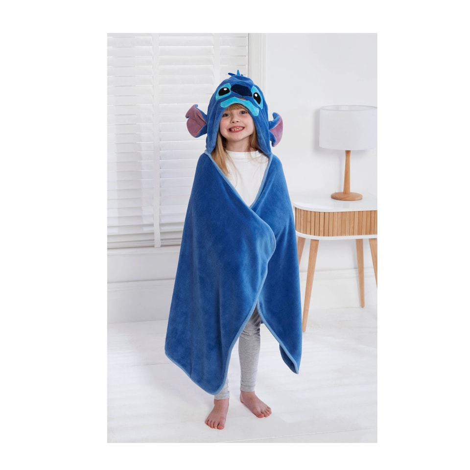 image 1 of DISNEY'S STITCH HOODED BLANKET