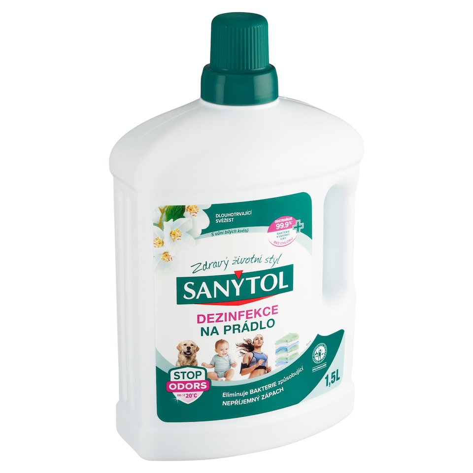 image 1 of Sanytol Laundry Disinfectant Pure with the Scent of White Flowers 1.5 L