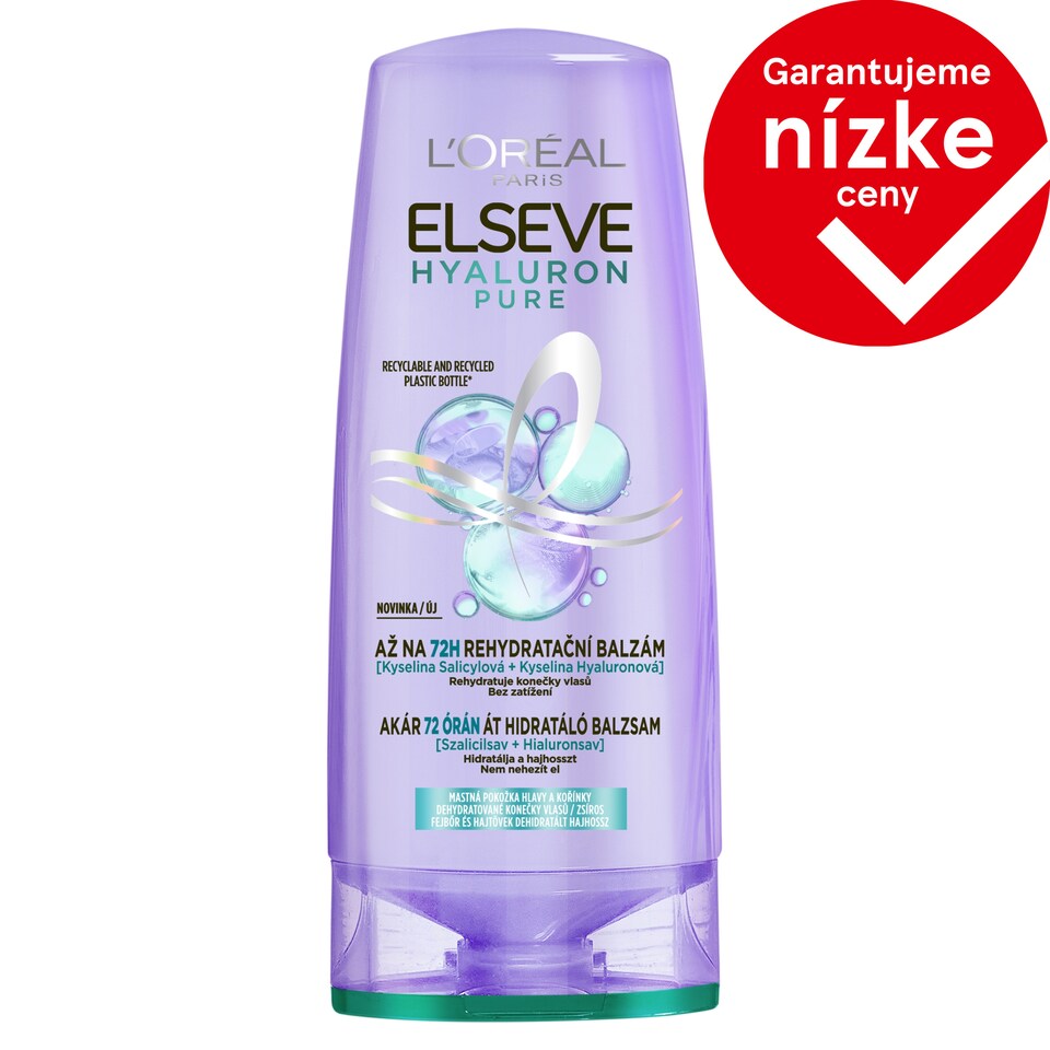 L'Oréal Paris Elseve Hyaluron Pure balzam, 300 ml