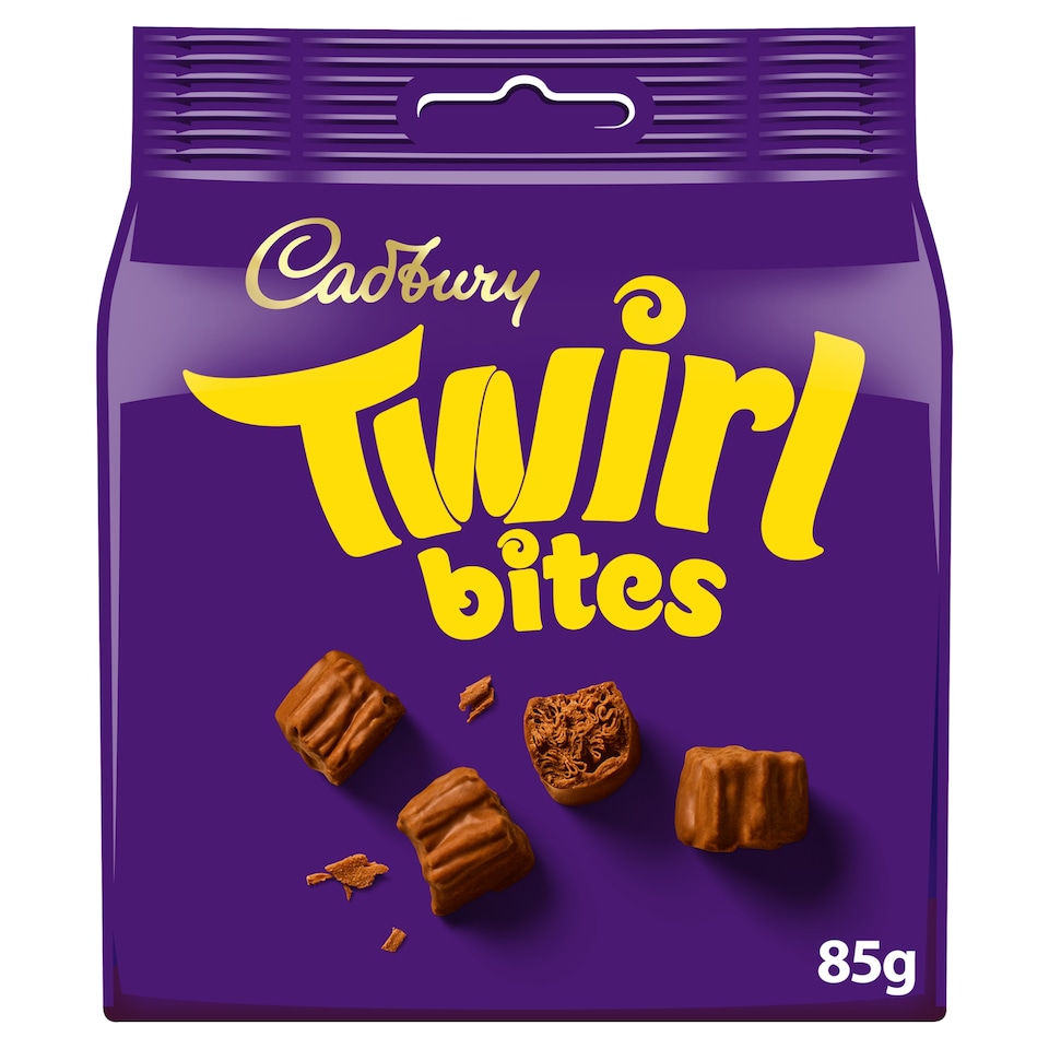 Cadbury Twirl Milk Chocolate Bites 85g