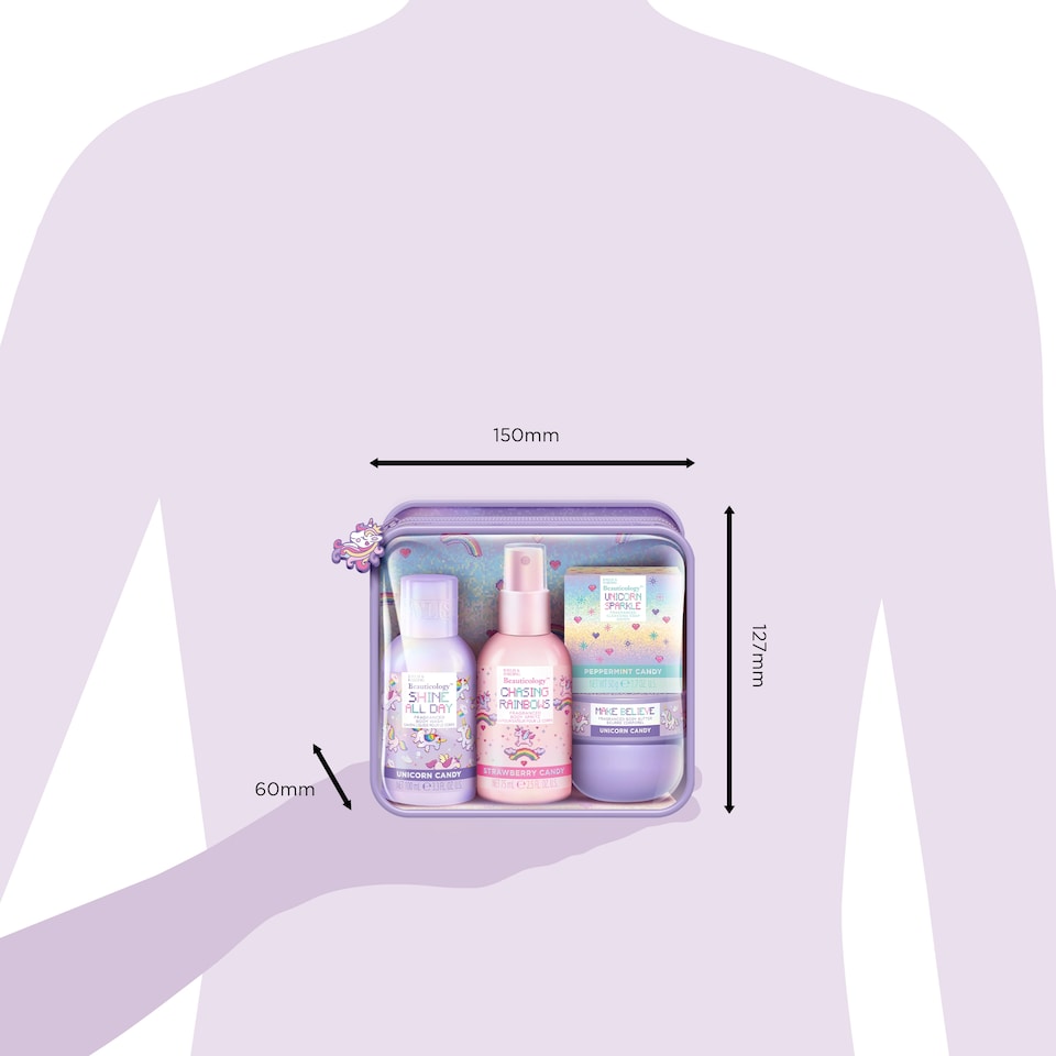 image 1 of Baylis & Harding Beauticology Travel Beauty Bag Gift Set