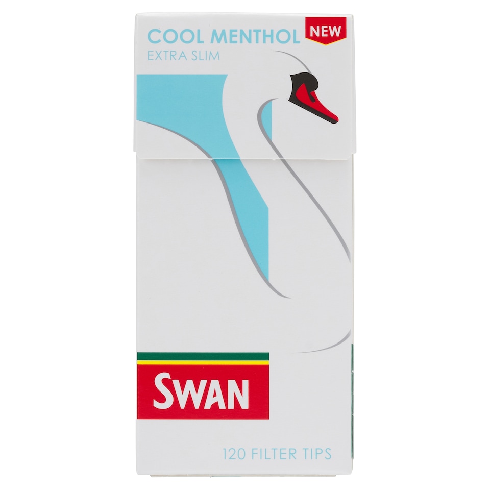 Swan Cool Menthol Extra Slim Filters X120