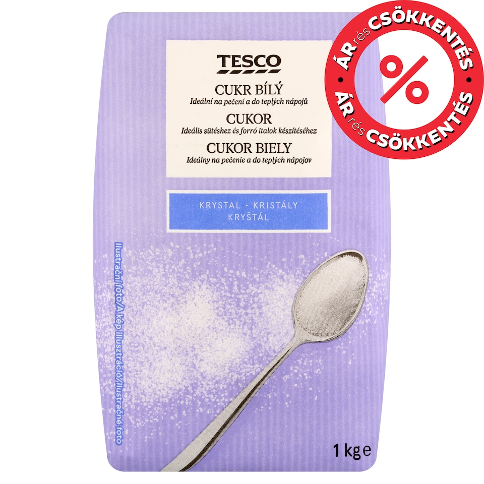 Tesco kristálycukor 1 kg
