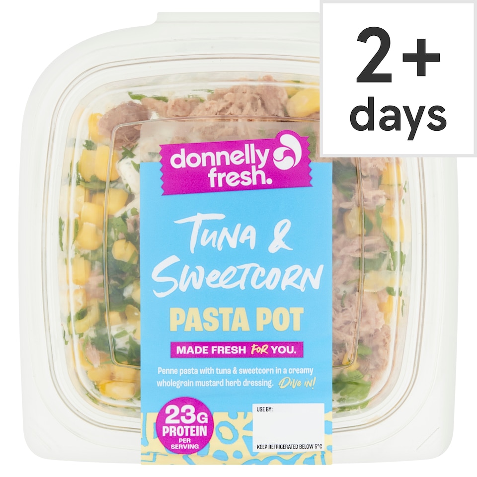 donnelly fresh Tuna & Sweetcorn Pasta Pot 300g