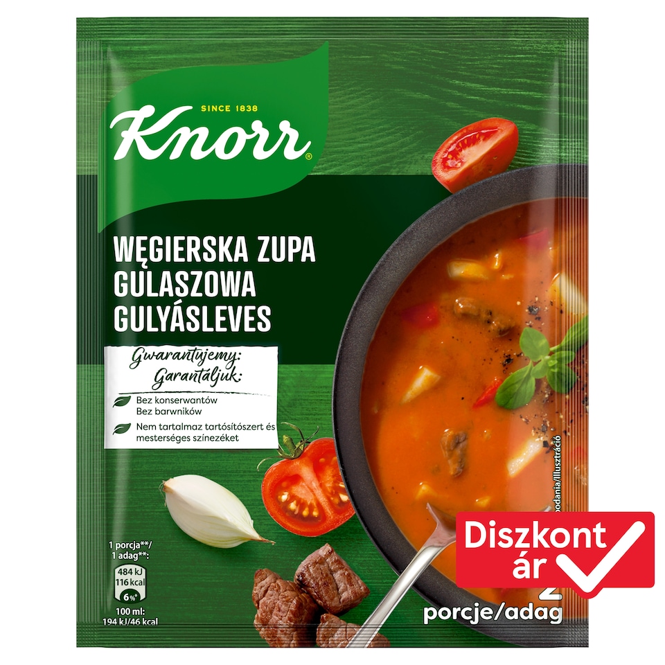Knorr gulyásleves 60 g