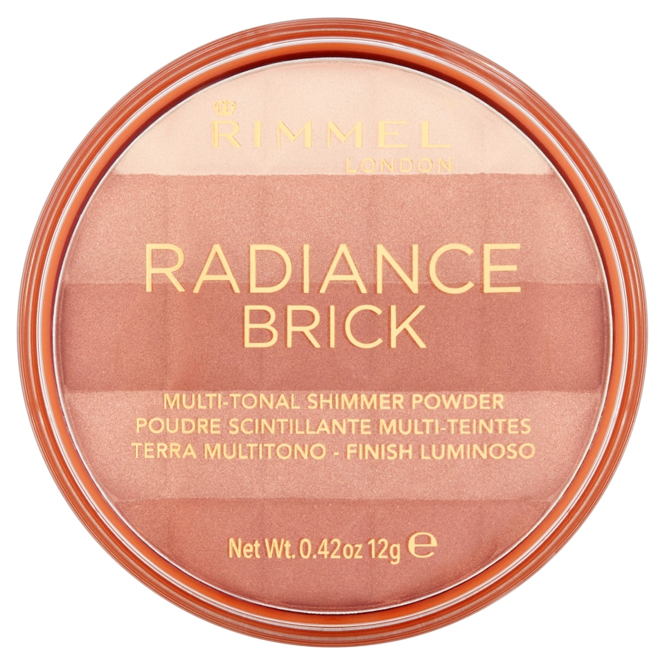 image 1 of Rimmel Radiance Brick Shimmer Powder 01 12G