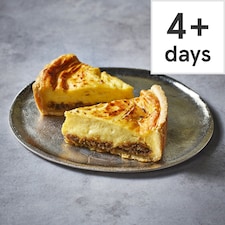 2. Tesco Finest Chef’s Collection Three Cheese Savoury Cheesecake with Caramelised Leek & Onion Chutney 300g (Serves 2)
