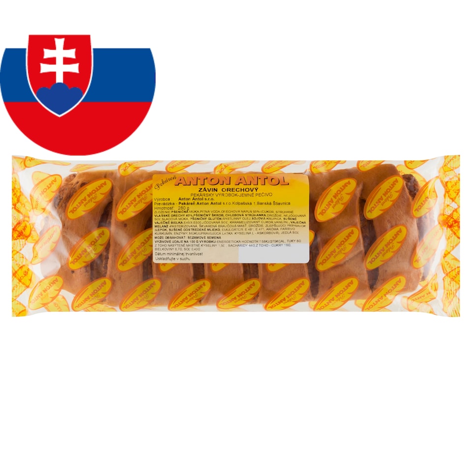 Pekáreň Anton Antol Nut Strudel 280 g
