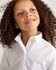 image 1 of F&F Girls School 3-Pack Dressing Made Easy Shirts in White