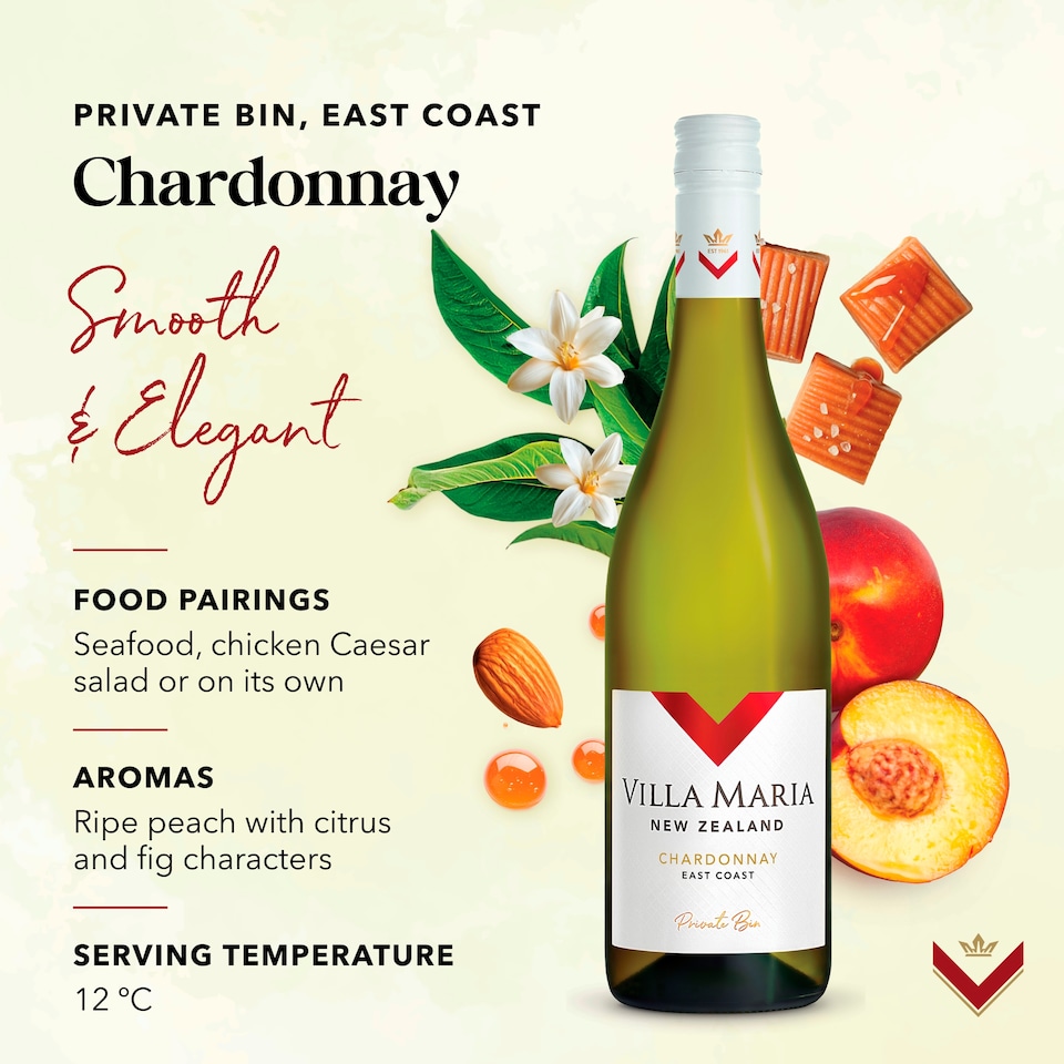 image 1 of Villa Maria Private Bin Chardonnay 75Cl