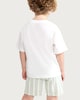 image 3 of Paw Patrol 2-Piece T-Shirt and Striped Shorts Set in Cream