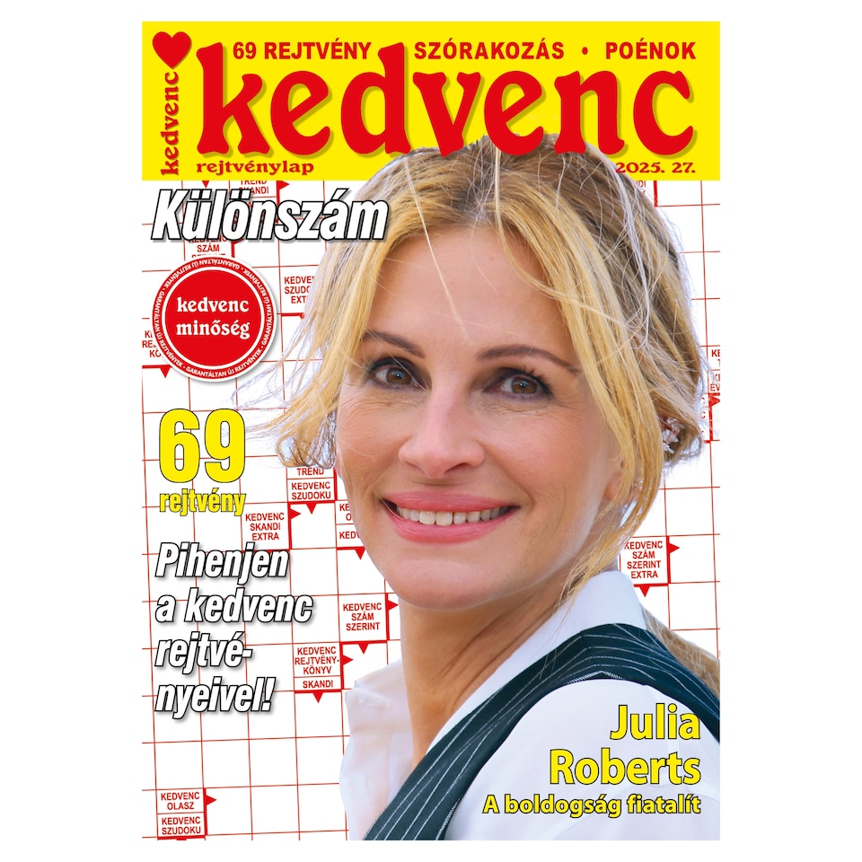 Kedvenc Rejtvénylap