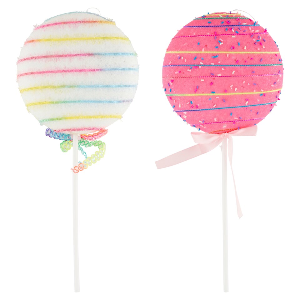 Farebná dekorácia lízanky