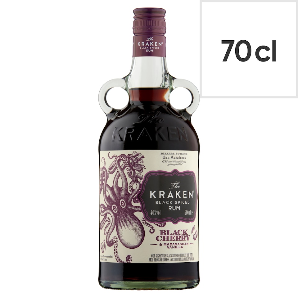 image 1 of Kraken Black Spiced Rum Black Cherry & Vanilla 70Cl
