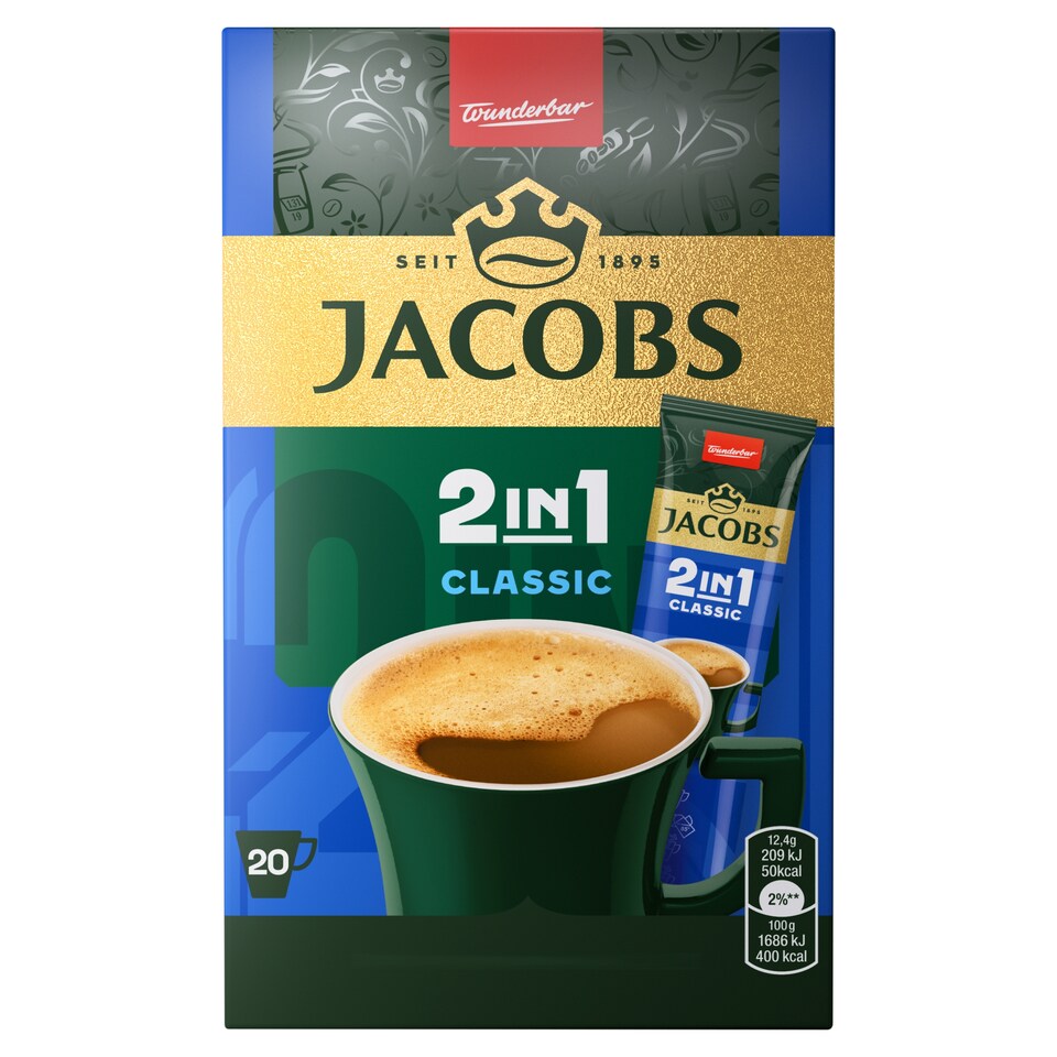 Jacobs Classic 2in1 20 x 12,4 g (248 g)
