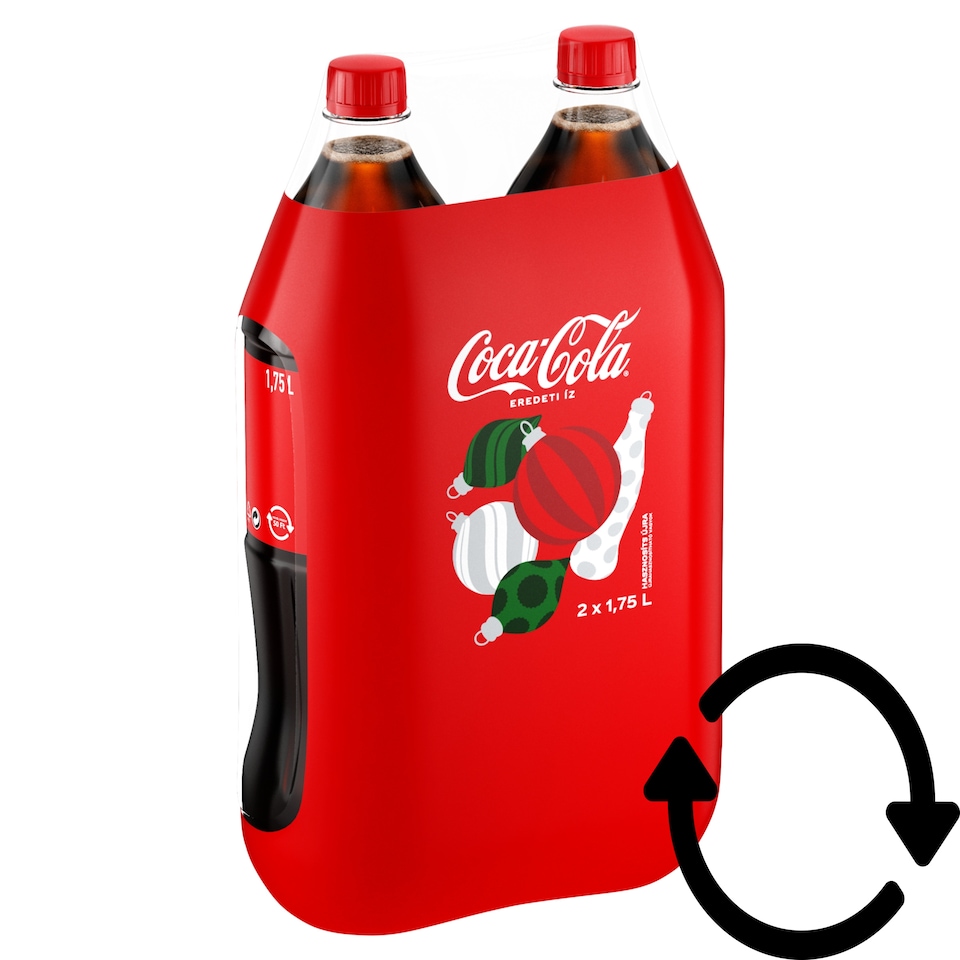 Coca-Cola Cola Flavoured Carbonated Drink 2 x 1,75 l